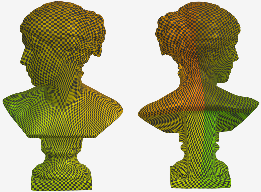Visualization of parametric discontinuity