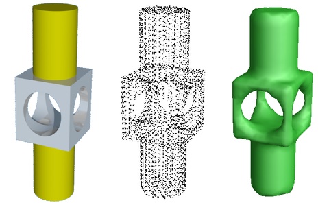 Surface reconstruction from unorganized points