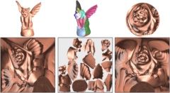 Geometry images: Sampling surfaces on regular grids